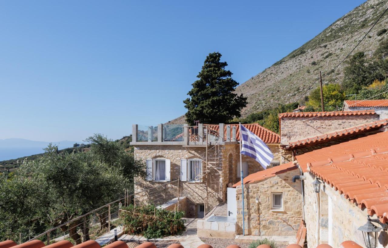 Villa Somatiana- Traditional Stone House , West Mani Thalámai 외부 사진
