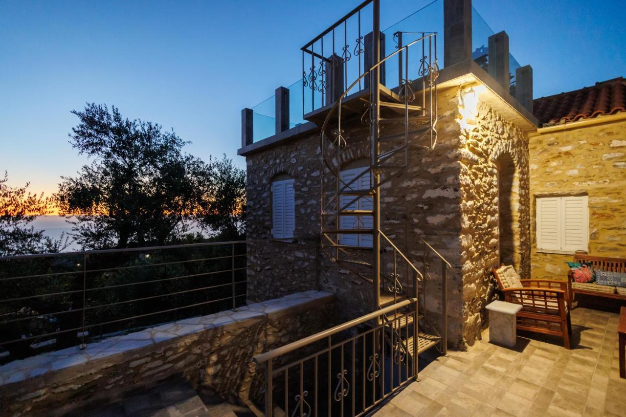 Villa Somatiana- Traditional Stone House , West Mani Thalámai 외부 사진