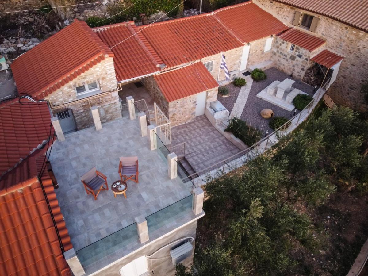 Villa Somatiana- Traditional Stone House , West Mani Thalámai 외부 사진